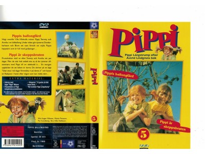 Pippi Långstrump 5  DVD
